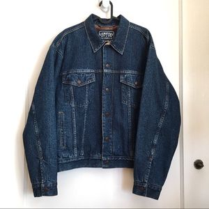 COPY - Levi Strauss Signature Vintage Trucker Denim Blue Jean Jacket